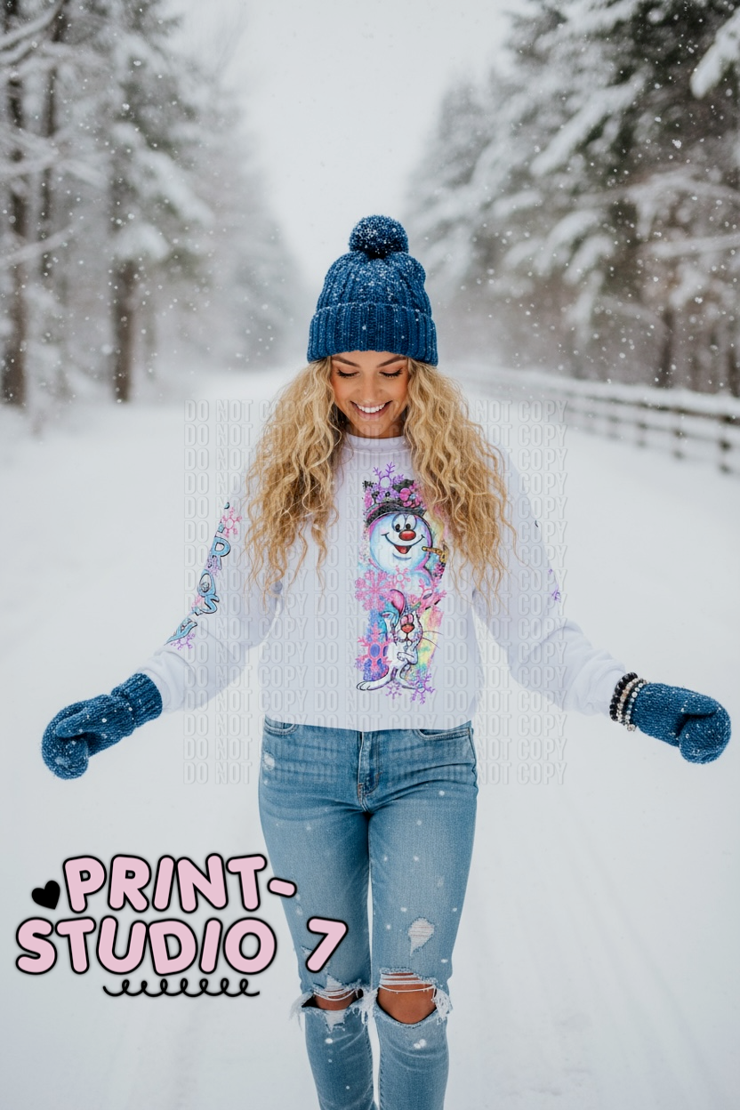 Frosty w/sleeve Design 2