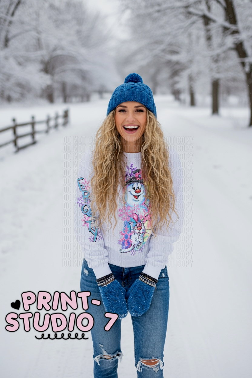 Frosty w/sleeve Design 2