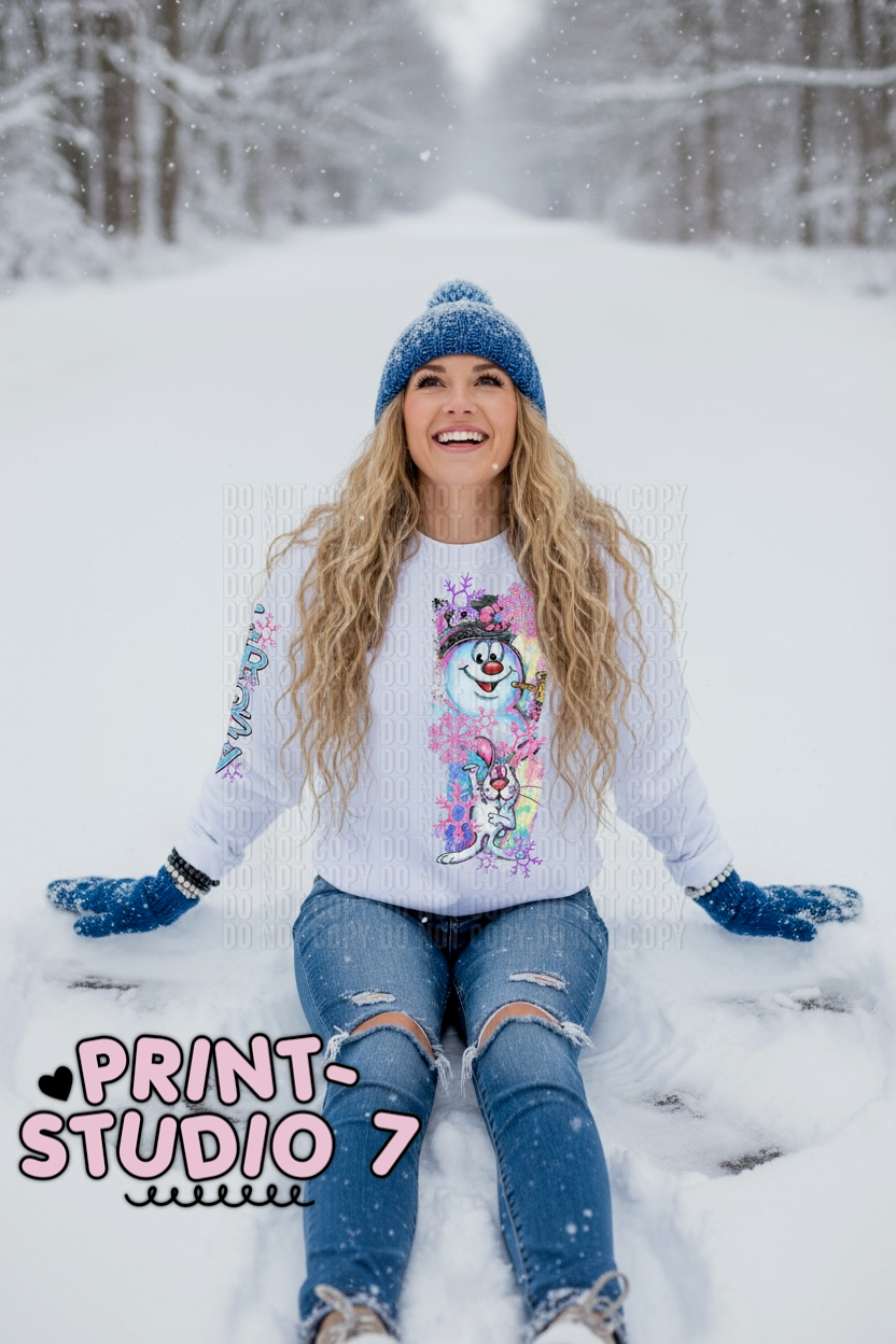 Frosty w/sleeve Design 2