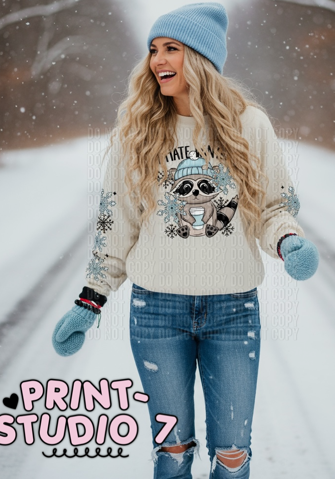 I Hate Winter w/Sleeve Design