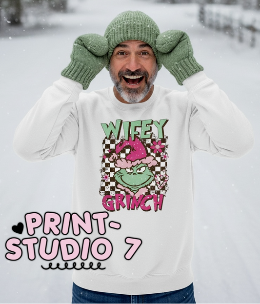 DTF Transfer Wifey Mean (P&G)