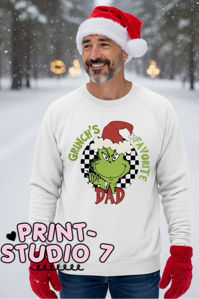 Mean Green's Favorite Dad Red