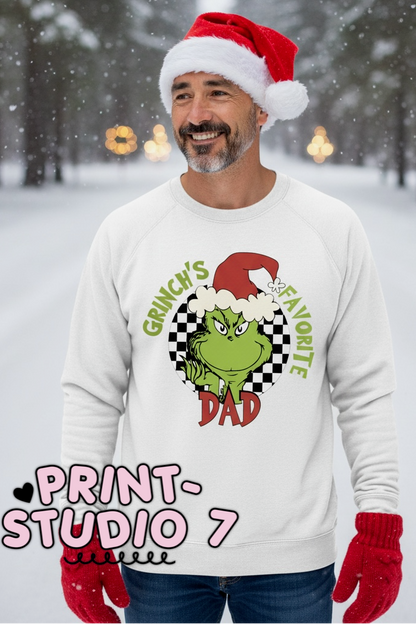 Mean Green's Favorite Dad Red