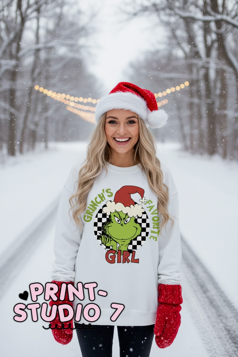 Mean Green's Favorite Girl Red