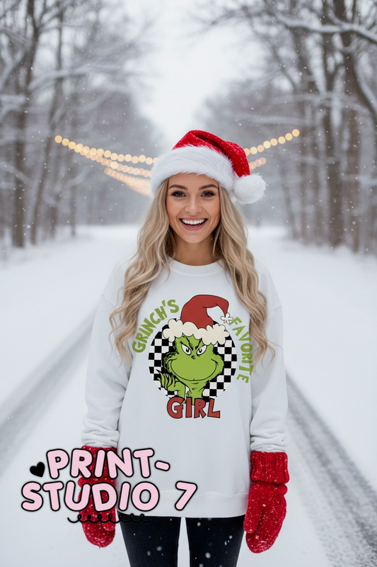 Mean Green's Favorite Girl Red