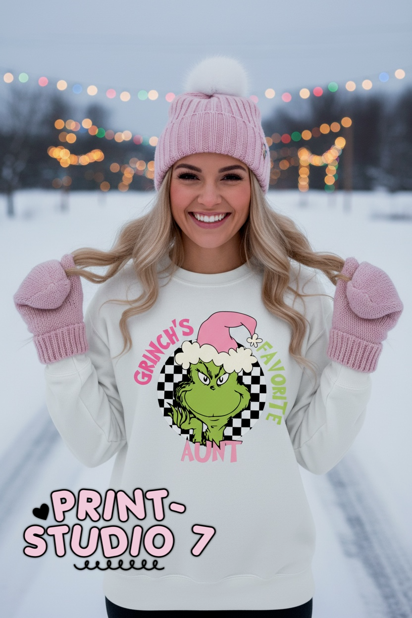 Mean Green's Favorite Aunt Pink