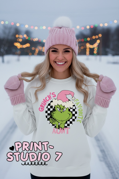 Mean Green's Favorite Aunt Pink