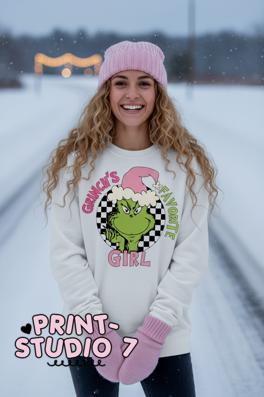 Mean Green's Favorite Girl Pink