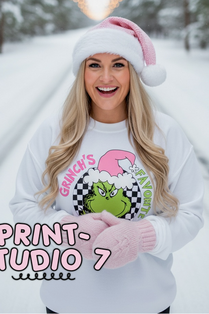 Mean Green's Favorite Boss Babe Pink