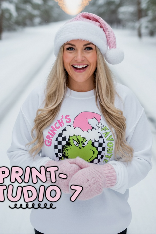 Mean Green's Favorite Boss Babe Pink