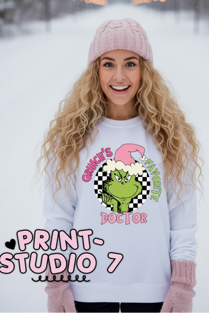 Mean Green's Favorite Doctor Pink