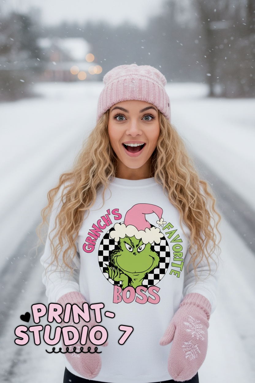 Mean Green's Favorite Boss Pink