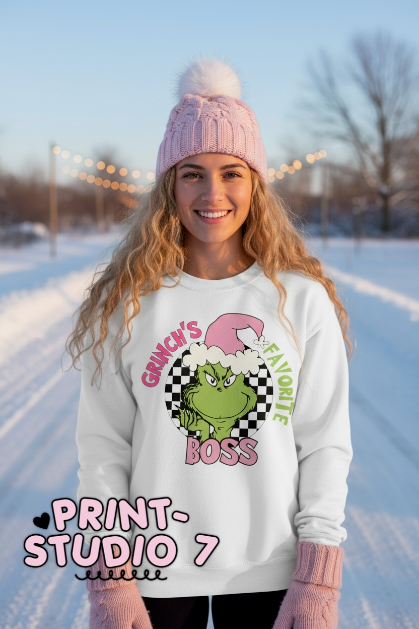 Mean Green's Favorite Boss Pink