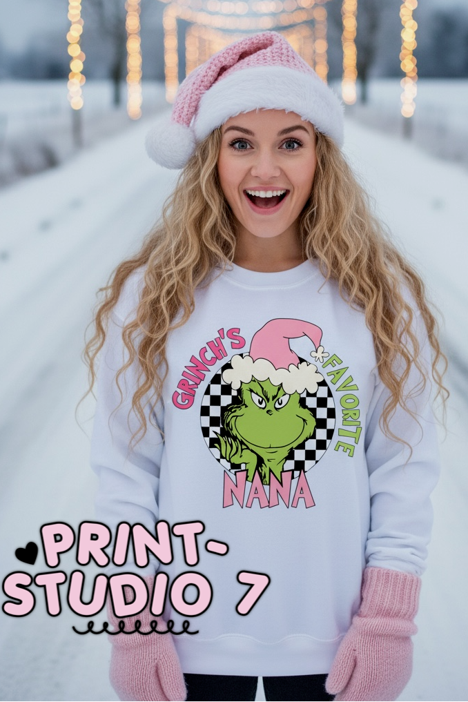 Mean Green's Favorite Nana Pink