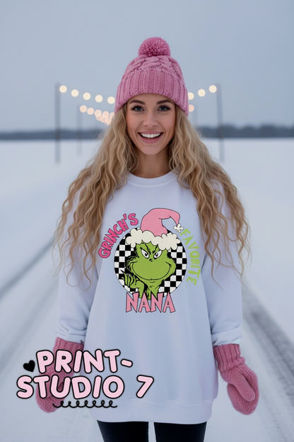 Mean Green's Favorite Nana Pink