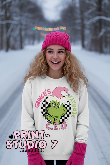 Mean Green's Favorite C.E.O. Pink