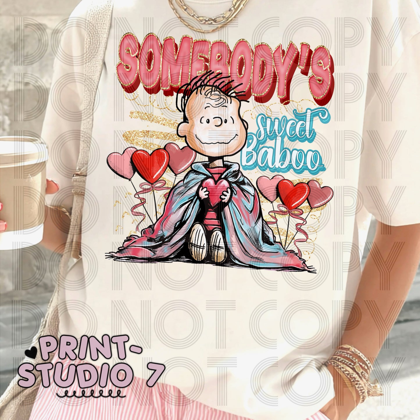 DTF Transfer Somebody's Sweet Baboo