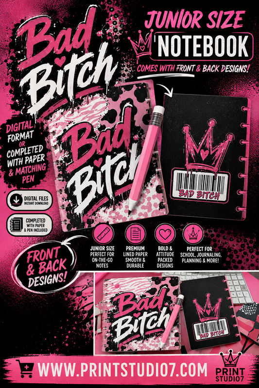 DIGITAL Bad Bitch Notebook