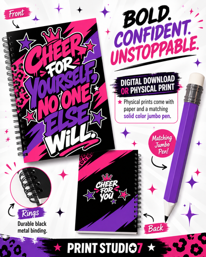 Cheer For YourSelf Notebook