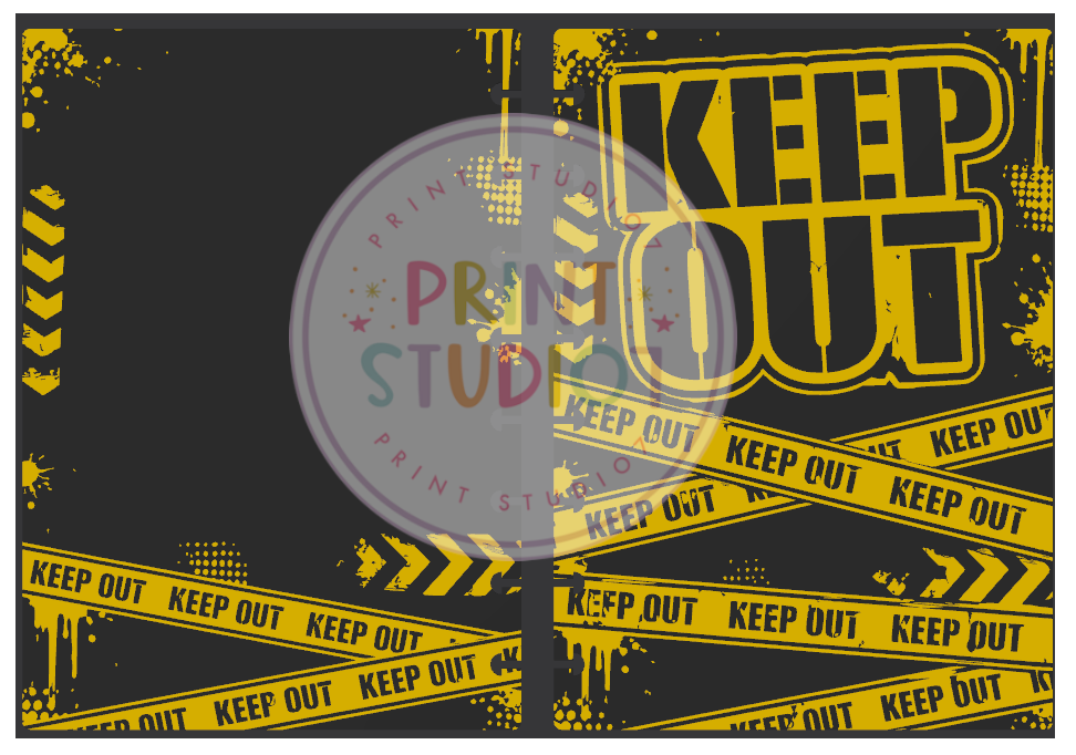 Keep Out Notebook