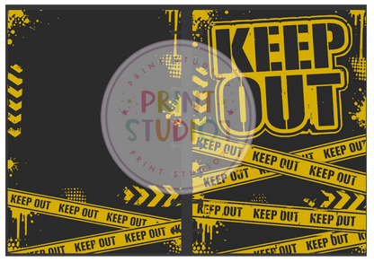 Keep Out Notebook