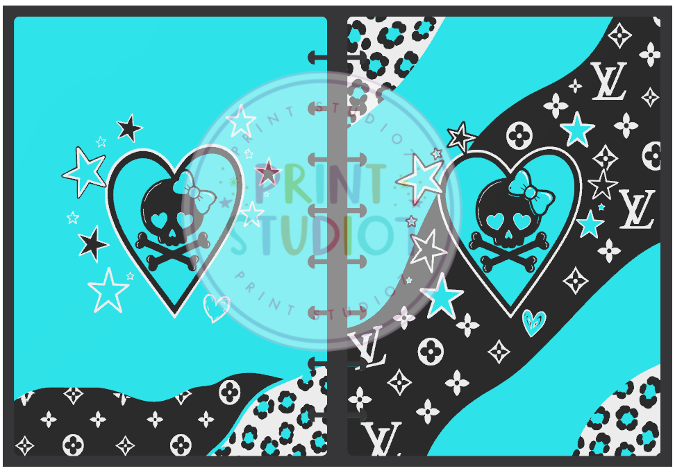 Luxury Skull Notebook