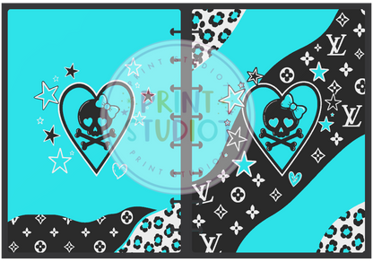 Luxury Skull Notebook