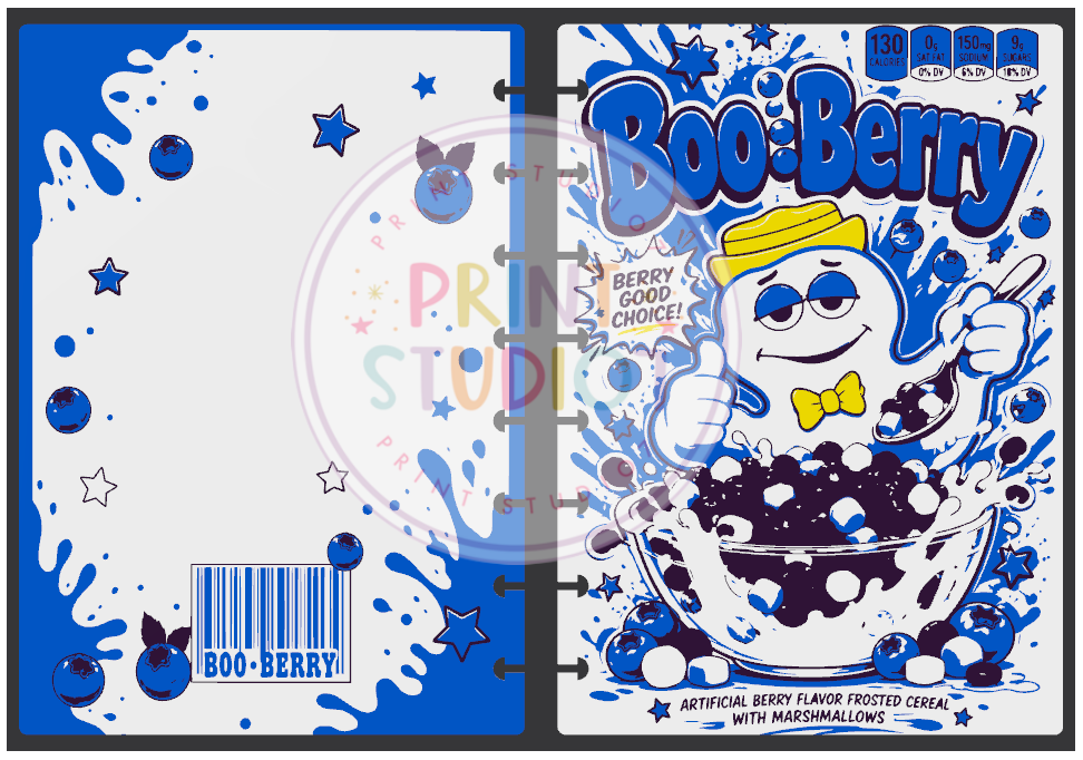 Boo Berry Notebook