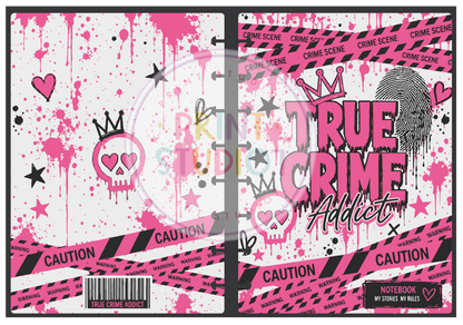 True Crime Pink Notebook