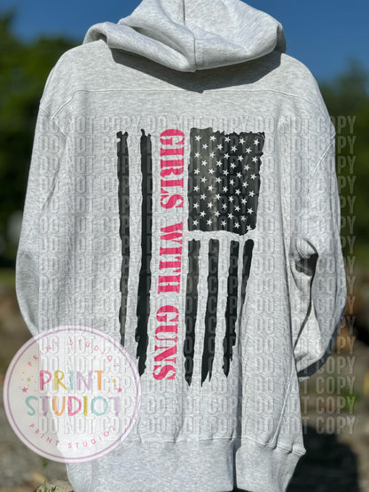 Girls With Guns Hoodie