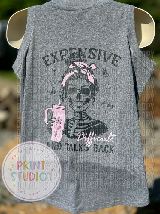 Expensive Difficult and Talks Back Tank Top