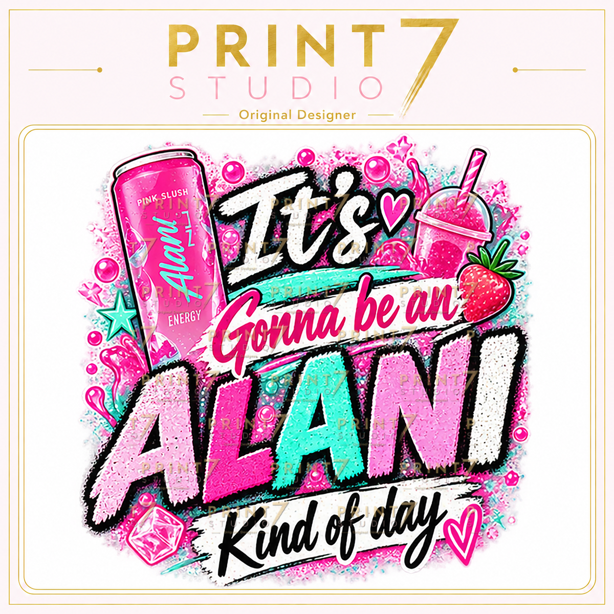 DIGITAL: Pink Slush (Choose 1 of 4)