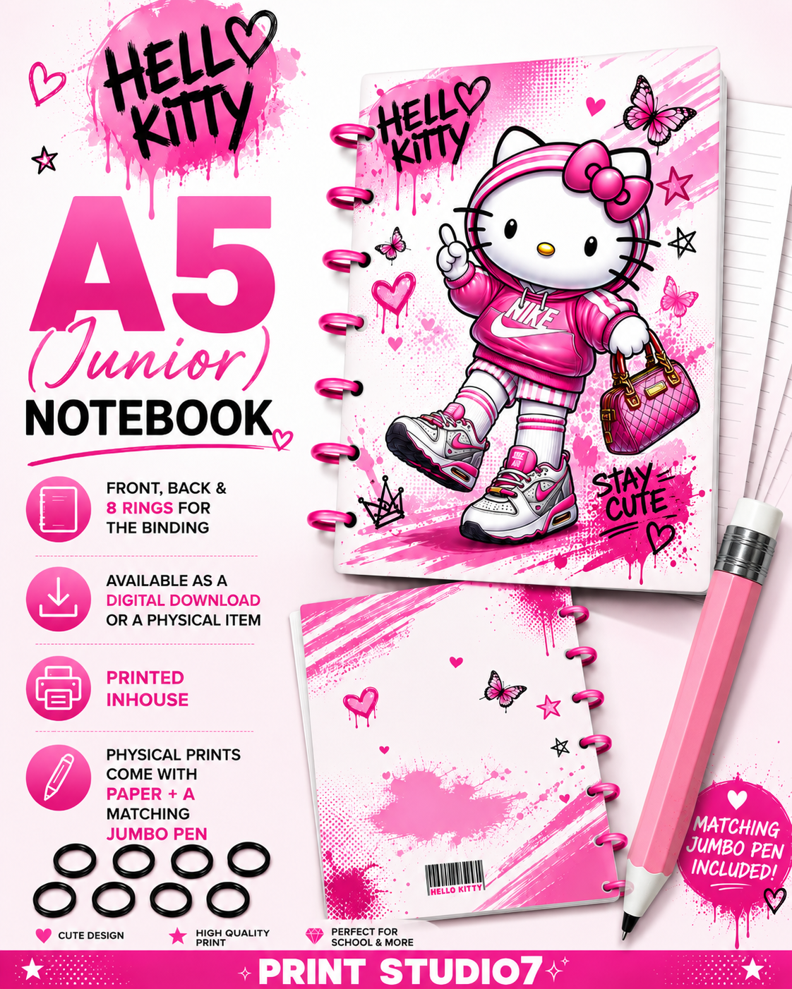 Stay Cute (HK) Notebook