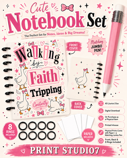 Walking By Faith Notebook