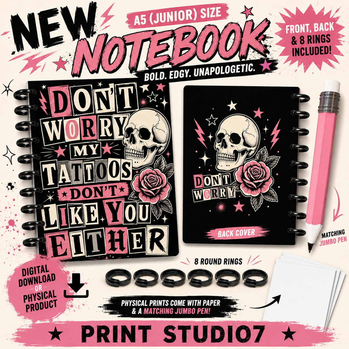 Don't Worry Notebook