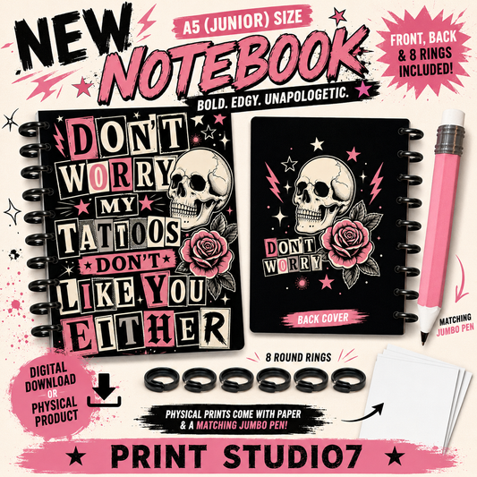 Don't Worry Notebook