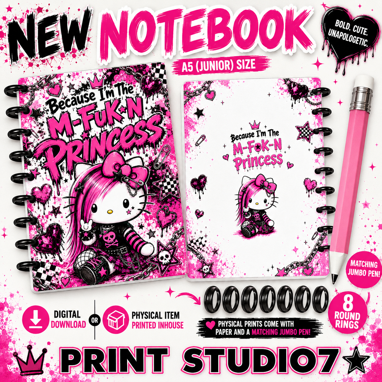 Because I'm The MF-N-Princess Notebook