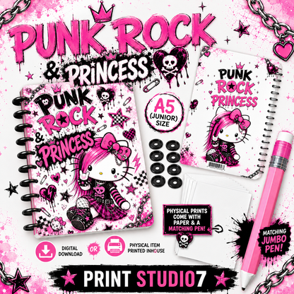 Punk Rock Princess Notebook