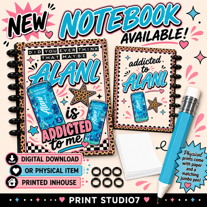 Blue Slush Notebook