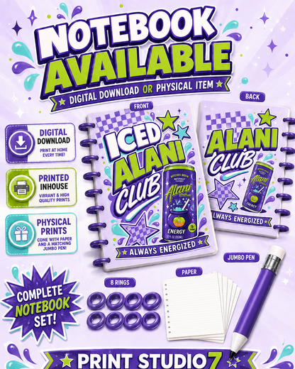 Iced A. Club Notebook