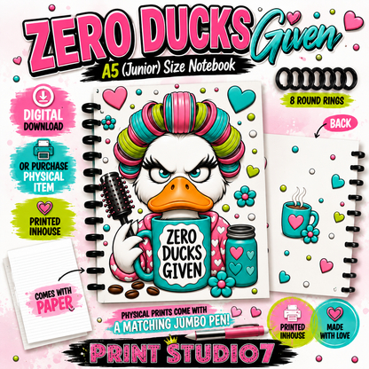 Zero Ducks Given Notebook