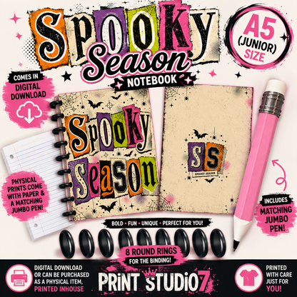 Spooky Season Notebook