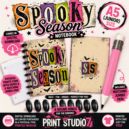 Spooky Season Notebook