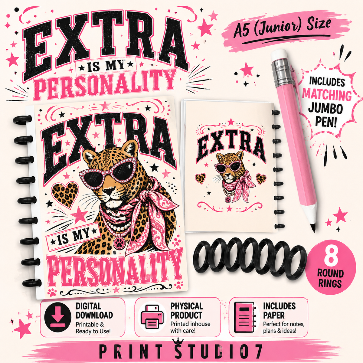 Extra Personality Notebook