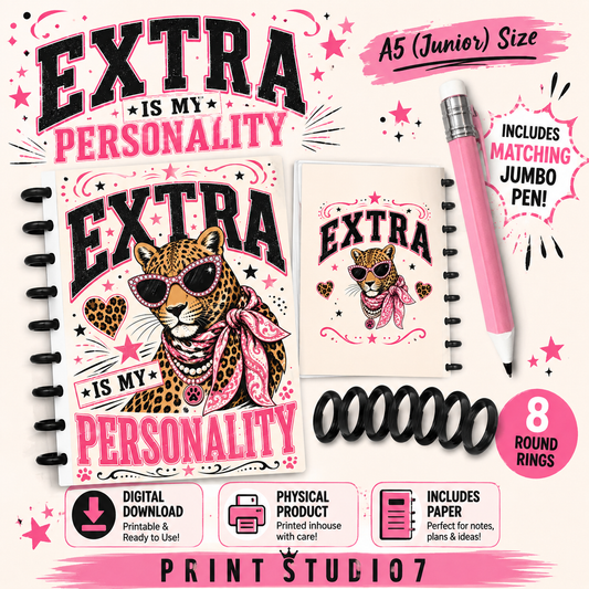 Extra Personality Notebook