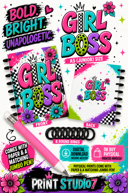 Girl Boss Notebook