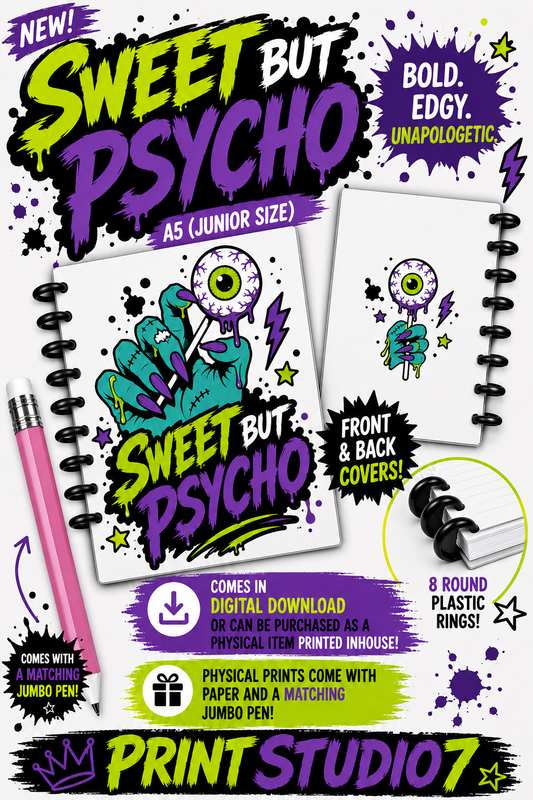 Sweet But Psycho  Notebook