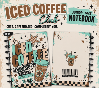 Iced Coffee Club Notebook (shipped)