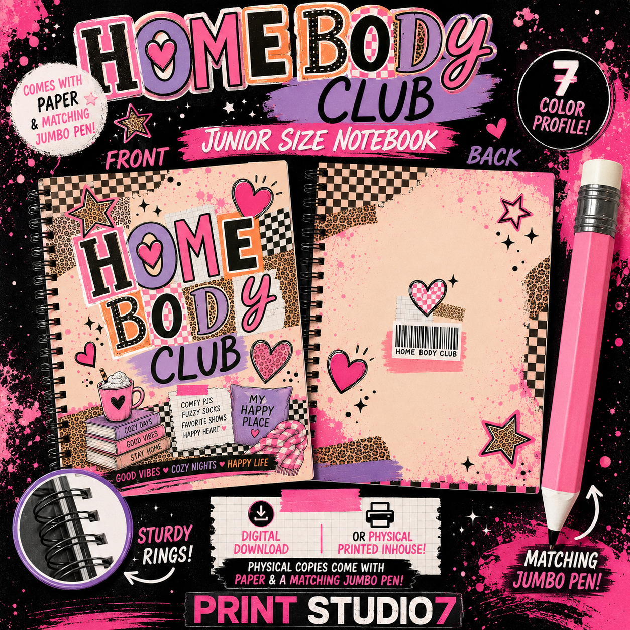 Homebody Club Notebook
