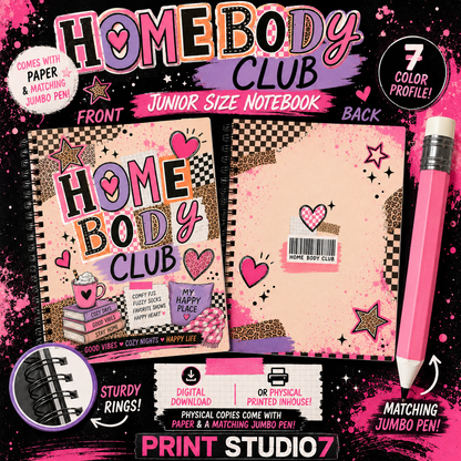 Homebody Club Notebook
